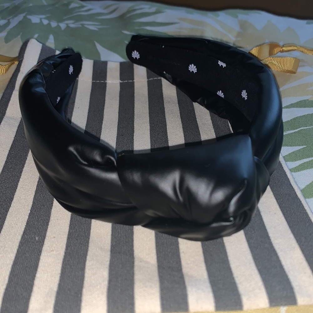 Lele Sadoughi Black Headband